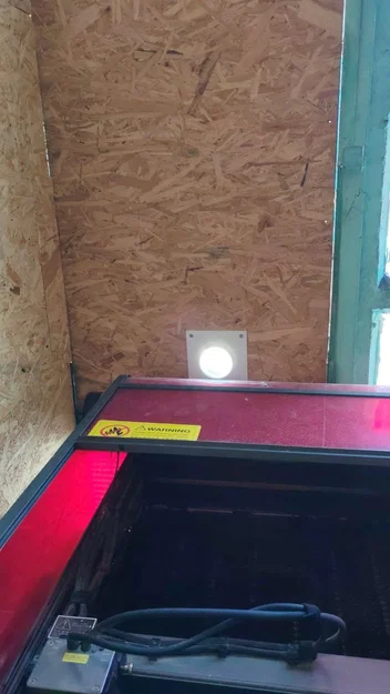 Adapter gắn ống xả khí cho máy khắc laser Creality Falcon 2 - Image 1