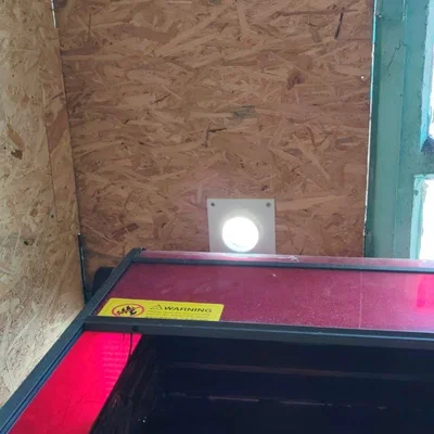 Adapter gắn ống xả khí cho máy khắc laser Creality Falcon 2