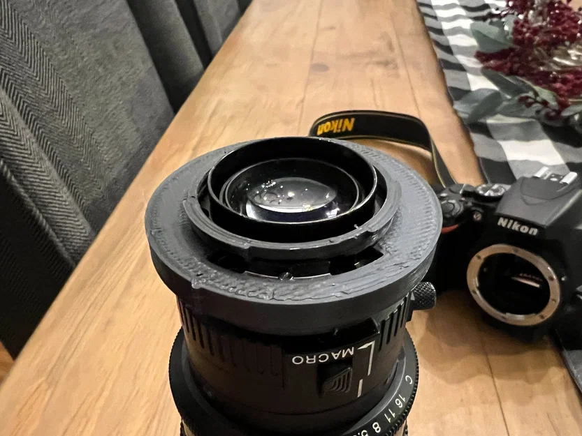 B4TF - Ngàm chuyển ống kính B4 sang máy ảnh Nikon F - Image 5