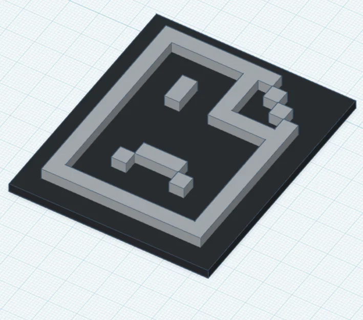 Mô hình trang trí The Reload logo phong cách Pixel Art ấn tượng - Image 1