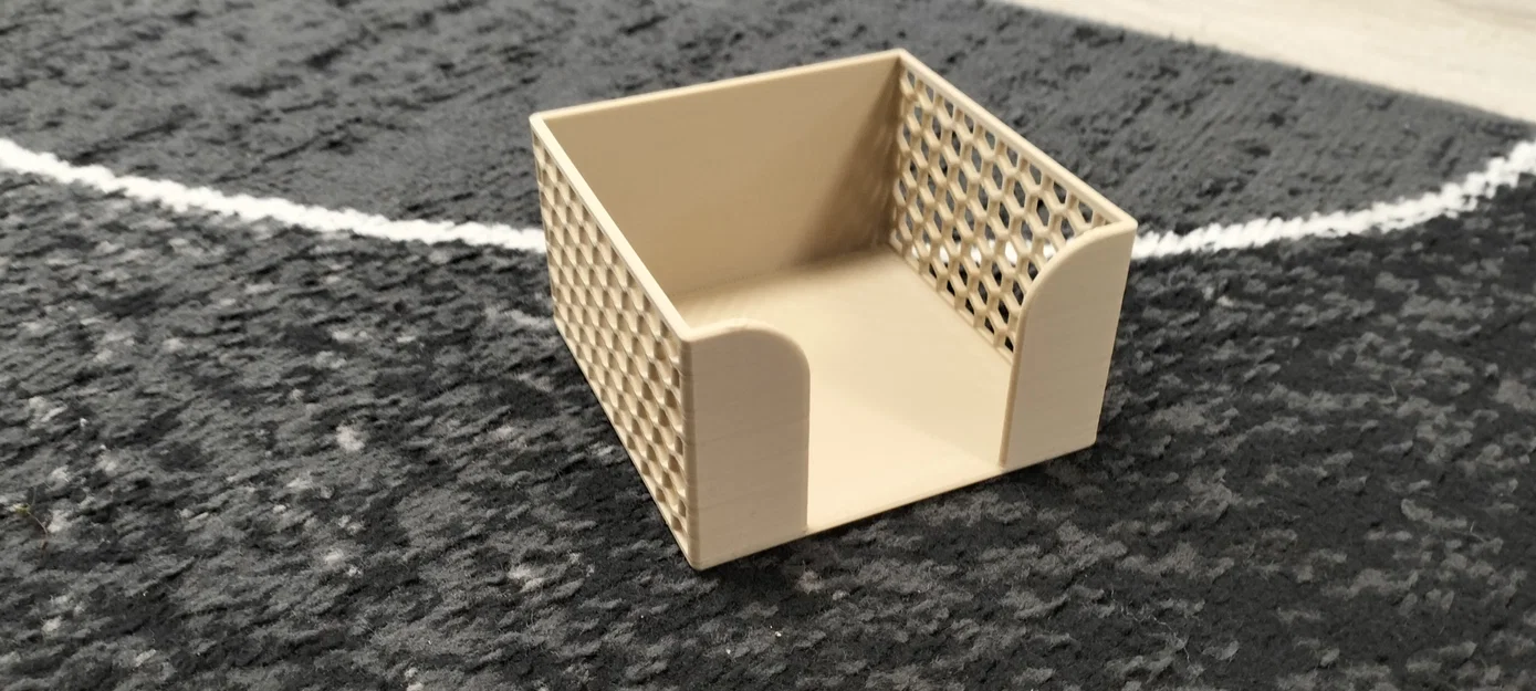 Khay đựng giấy ghi chú Post-it thiết kế tổ ong hiện đại - Image 3