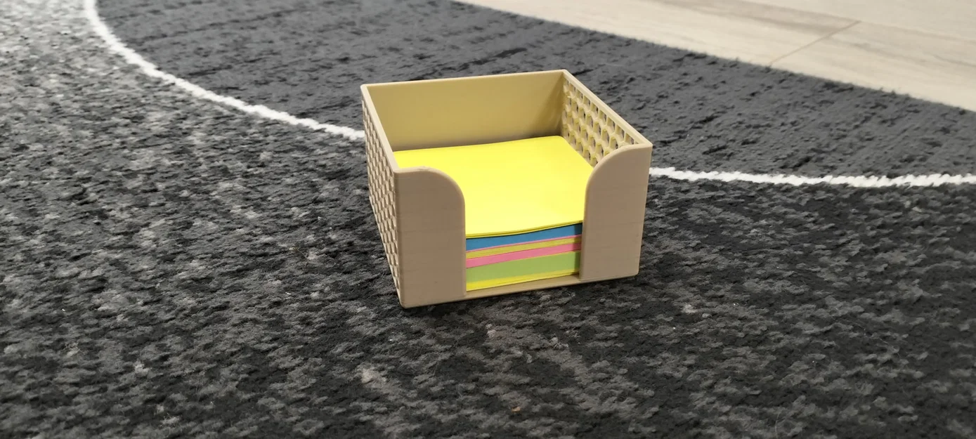 Khay đựng giấy ghi chú Post-it thiết kế tổ ong hiện đại - Image 5