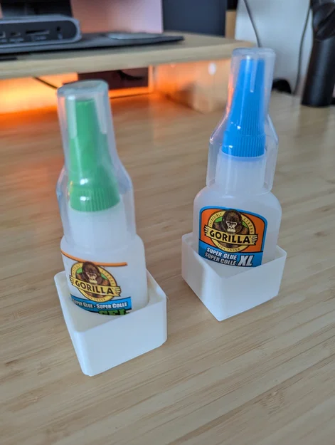 Khay đựng keo Gorilla Super Glue chuẩn Gridfinity (15g & 25g) - Image 1