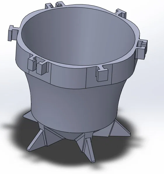 Chậu cây lắp ghép (Interlocking Flower Pots) - Image 3