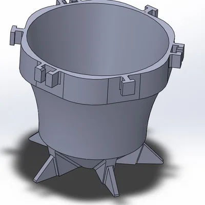 Chậu cây lắp ghép (Interlocking Flower Pots)