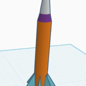 Mô hình tên lửa trang trí 3D độc đáo dành cho người yêu vũ trụ