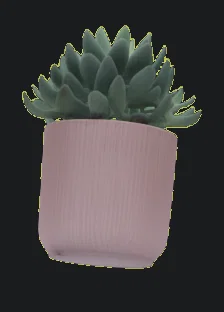 Mô hình 3D chậu cây cảnh mini trang trí bàn làm việc cực xinh - Image 1