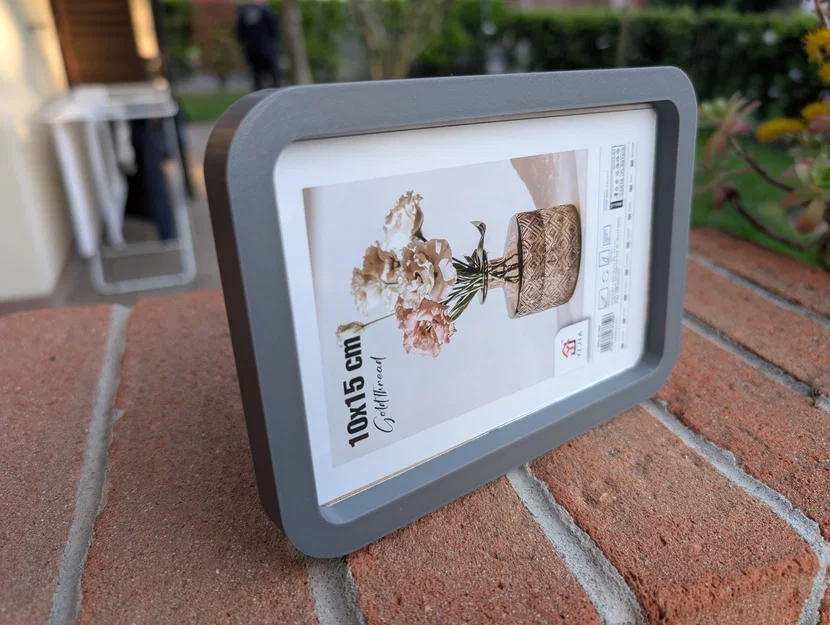 Khung ảnh hiện đại 10x15 cm tái chế linh kiện cũ in 3D - Image 2