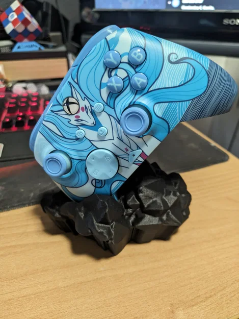 Đế treo tay cầm PDP Crystal 3D - Tích hợp đệm bảo vệ chống trầy - Image 1