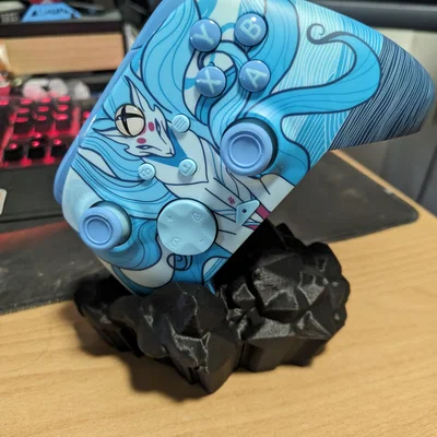 Đế treo tay cầm PDP Crystal 3D - Tích hợp đệm bảo vệ chống trầy