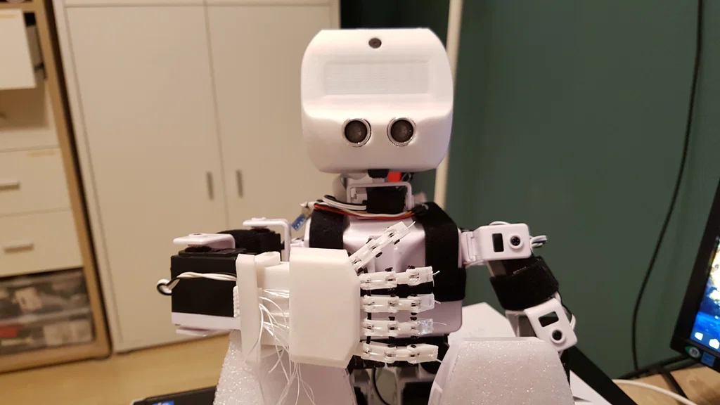 Bàn tay cơ khí in 3D cho robot EZ-Robot JD (Mechanical Robot Hand) - Image 1