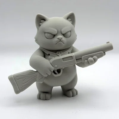 Chú Mèo Shotgun (Shotgun Cat)