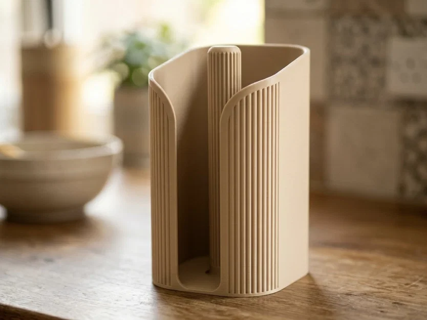 Giá đỡ khăn giấy 3D phong cách Japandi hiện đại - Image 3