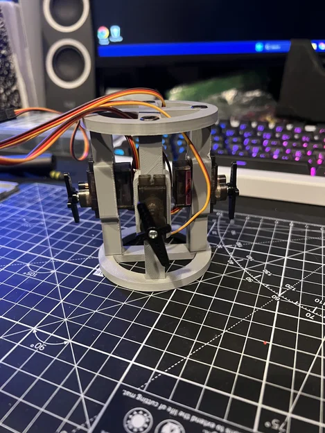 Khung giá đỡ Servo MG90S: Giải pháp lắp đặt chắc chắn cho mô hình - Image 2