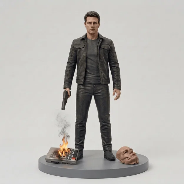 Mô hình 3D Ethan Hunt Mission Impossible 1996 đầy ấn tượng - Image 1