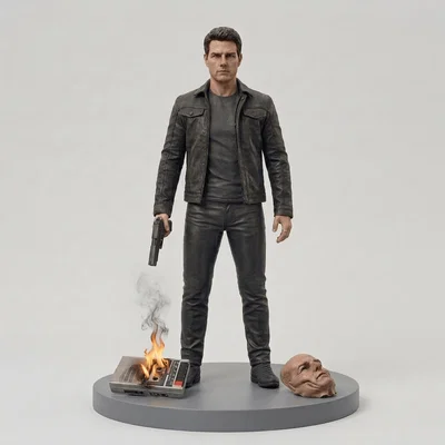 Mô hình 3D Ethan Hunt Mission Impossible 1996 đầy ấn tượng