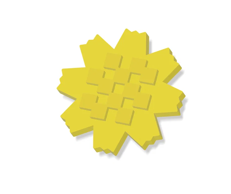 Ghim Cài Áo Nam Châm Hình Hoa Arfaj - Image 1