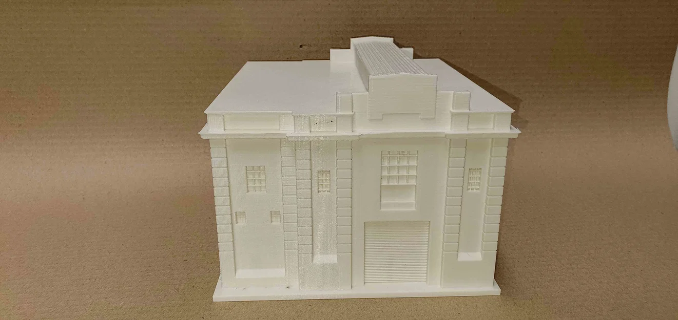 Mô hình Nhà kho Công nghiệp Tân cổ điển - Image 1