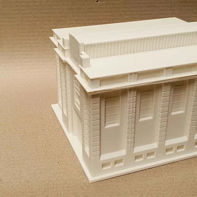 Mô hình Nhà kho Công nghiệp Tân cổ điển