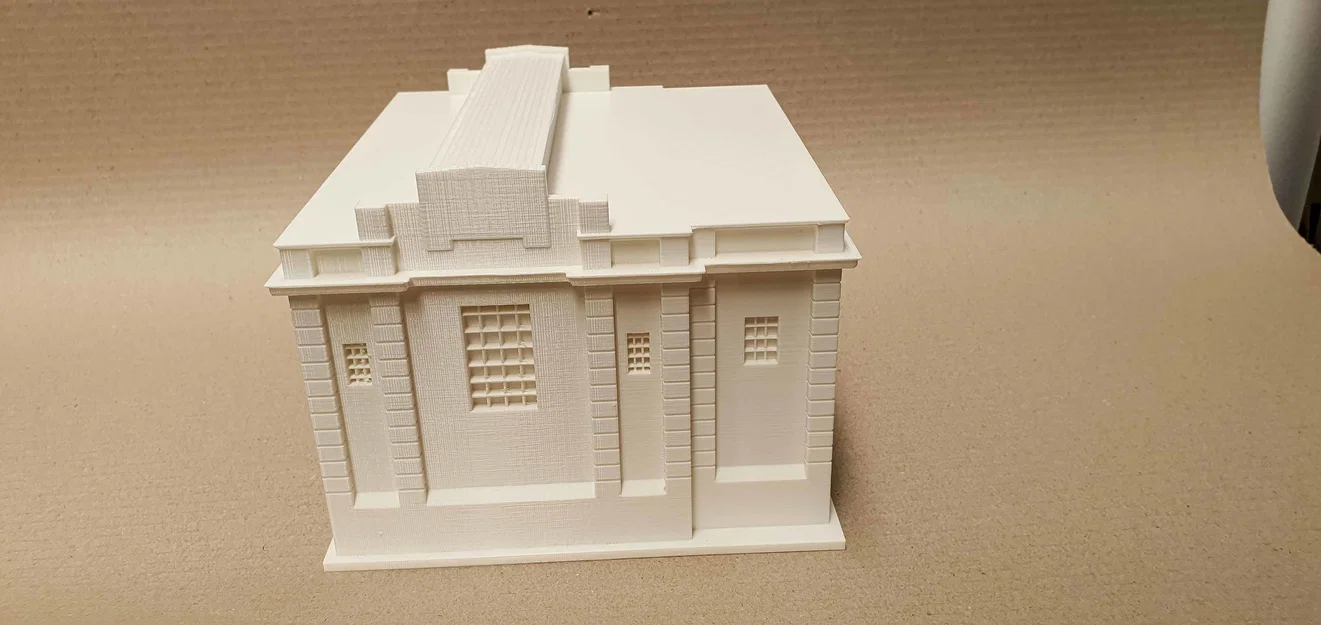 Mô hình Nhà kho Công nghiệp Tân cổ điển - Image 3