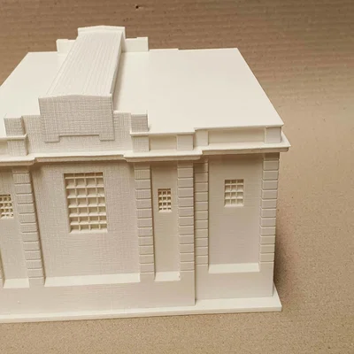 Mô hình Nhà kho Công nghiệp Tân cổ điển