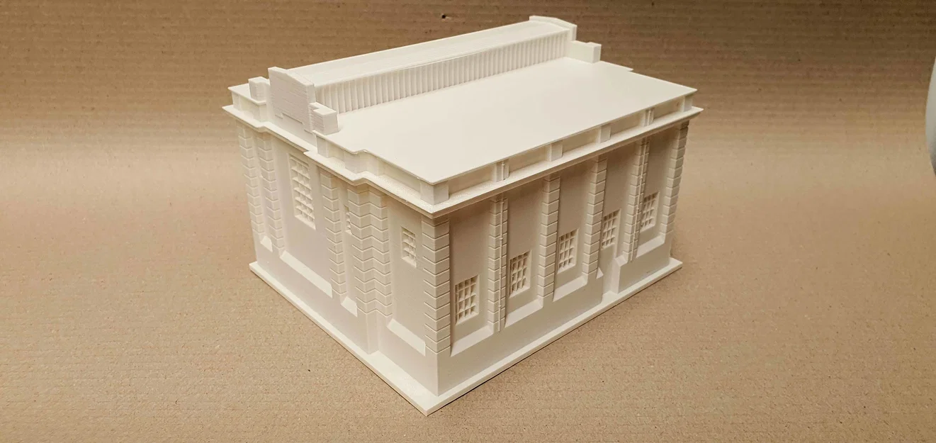 Mô hình Nhà kho Công nghiệp Tân cổ điển - Image 4