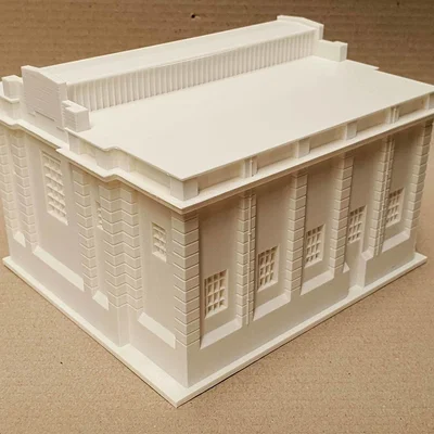 Mô hình Nhà kho Công nghiệp Tân cổ điển