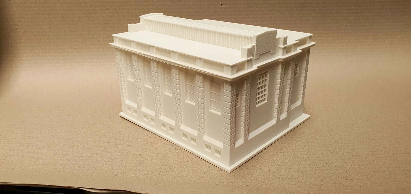 Mô hình Nhà kho Công nghiệp Tân cổ điển - Image 5