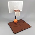 Sân Bóng Rổ (Basketball Court) - Mô hình in 3D - Thumbnail 1