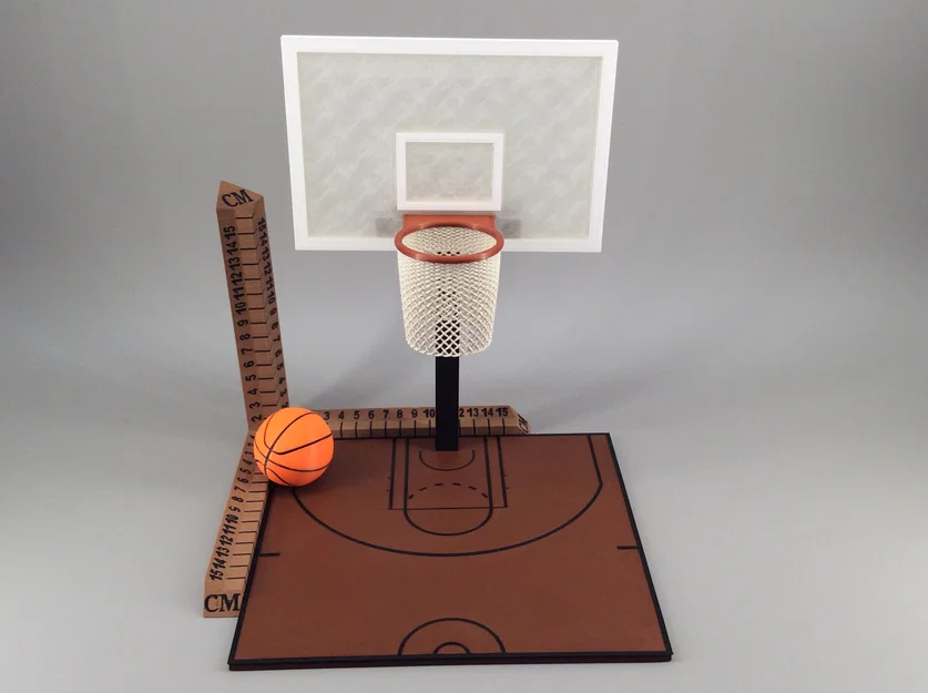 Sân Bóng Rổ (Basketball Court) - Mô hình in 3D - Image 4