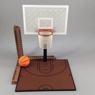 Sân Bóng Rổ (Basketball Court) - Mô hình in 3D