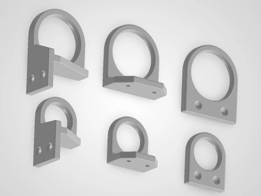 Bộ khuyên dẫn dây điện (Wire Routing Rings) in 3D gọn gàng tiện lợi - Image 1