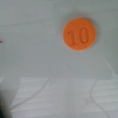 Bộ Chip Poker (Poker Chips) In 3D Đơn Giản, Tốc Độ In Nhanh