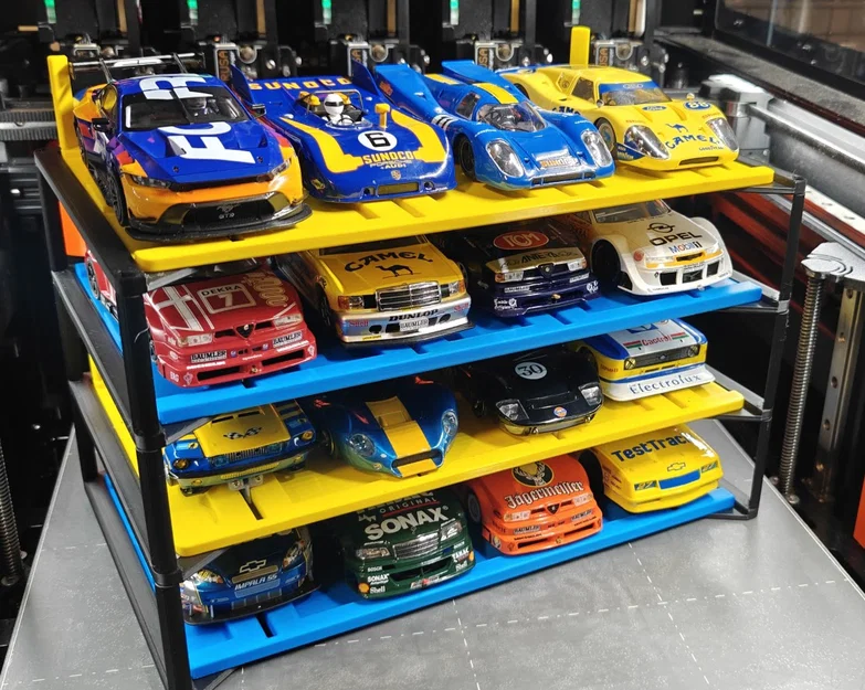 Kệ để xe mô hình (Slot car) dạng Parking Garage - Image 1