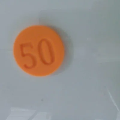 Bộ Chip Poker (Poker Chips) In 3D Đơn Giản, Tốc Độ In Nhanh