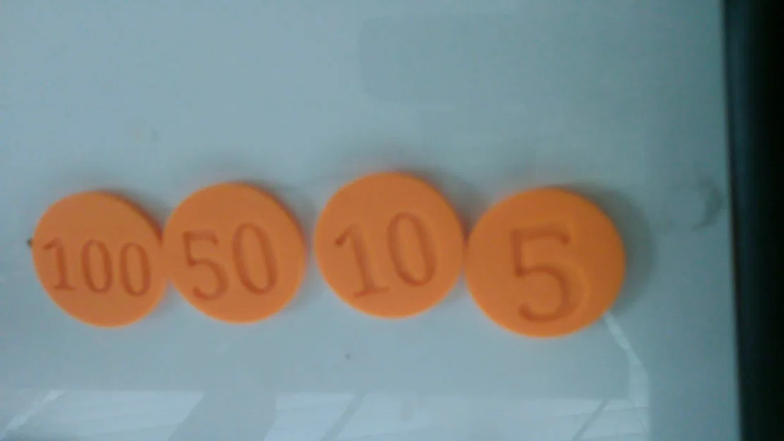 Bộ Chip Poker (Poker Chips) In 3D Đơn Giản, Tốc Độ In Nhanh - Image 5