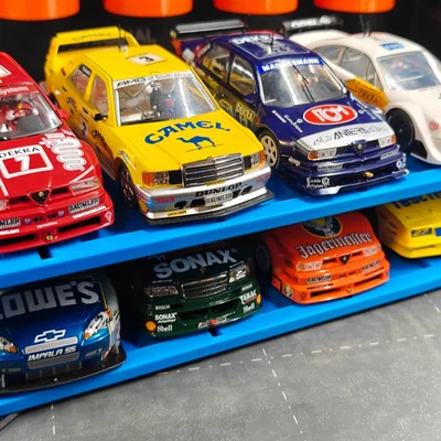 Kệ để xe mô hình (Slot car) dạng Parking Garage