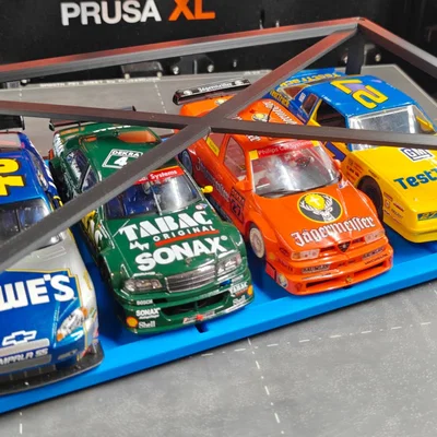 Kệ để xe mô hình (Slot car) dạng Parking Garage