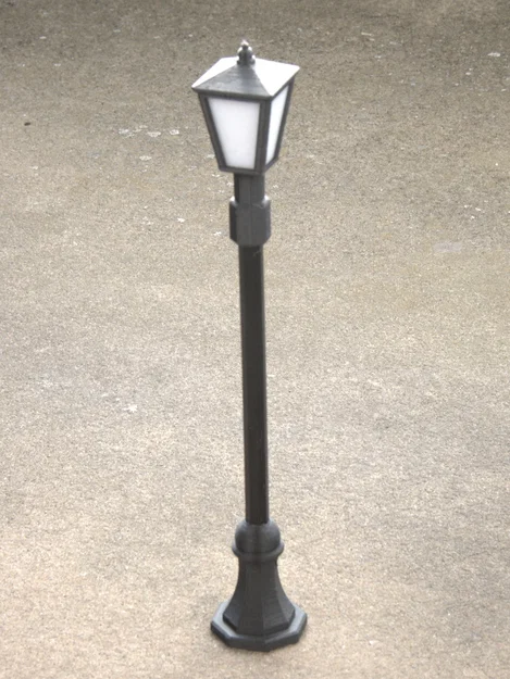 Mô hình cột đèn đường 1:10 trang trí sa bàn siêu sắc nét - Image 2