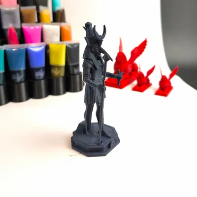 Thần Ai Cập Thoth - Mô hình 3D chi tiết