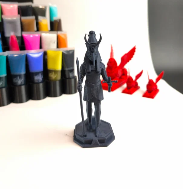 Thần Ai Cập Thoth - Mô hình 3D chi tiết - Image 2