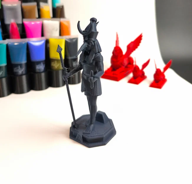 Thần Ai Cập Thoth - Mô hình 3D chi tiết - Image 3
