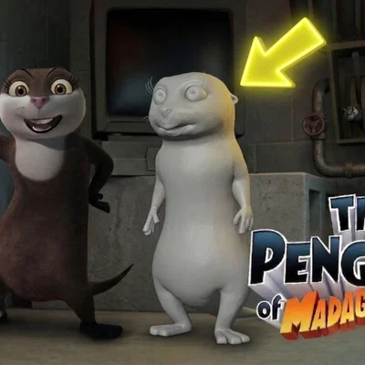 Mô hình 3D Marlene - Biệt đội Chim cánh cụt Madagascar siêu dễ thương