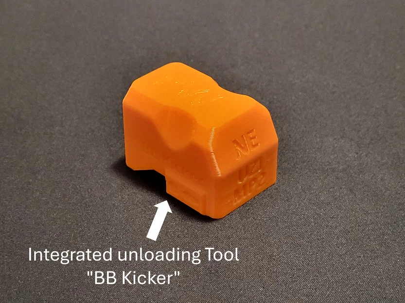 Northeast - Adapter nạp đạn (Speedloader) cho GBB Airsoft UZI / MP2 - Tải miễn phí - Image 3