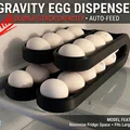 Bộ đựng trứng trọng lực hai đường ray (Bản Remix sức chứa cao) - Thumbnail 1