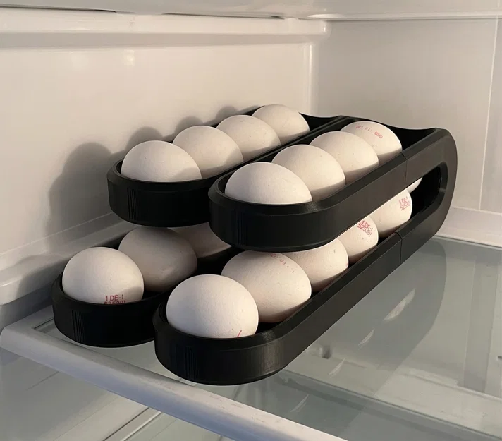 Bộ đựng trứng trọng lực hai đường ray (Bản Remix sức chứa cao) - Image 2
