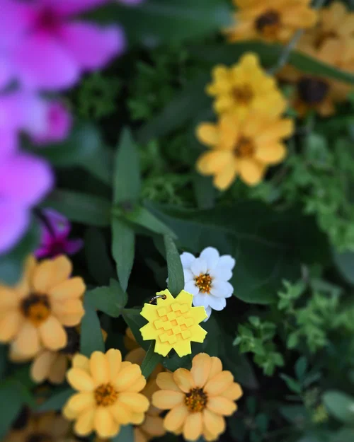 Móc khóa hoa Arfaj (Arfaj Flower Keychain) - Thiết kế in 3D tinh tế - Image 4