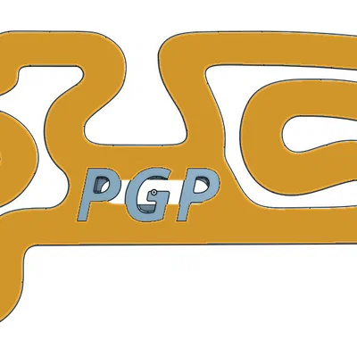 Móc khóa đường đua karting Pacific Raceways PGP Motorsports Park