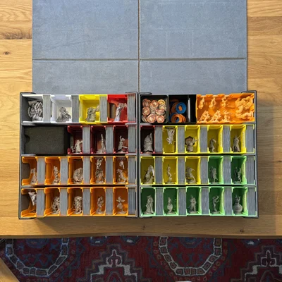 Guards of Atlantis II - Bộ insert đầy đủ, phong cách deck box