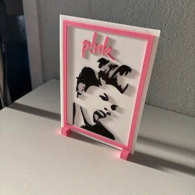 Mô hình tượng trang trí Pink